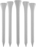 100-Pack Plain White Golf Tees