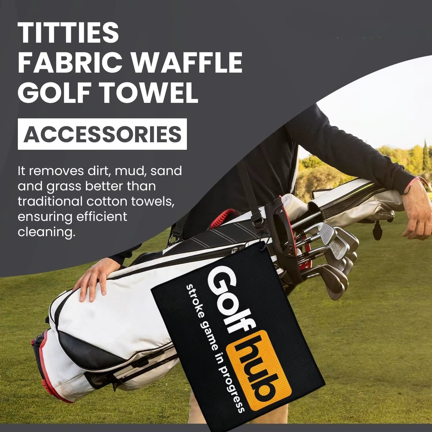 Golfhub Microfiber Towel