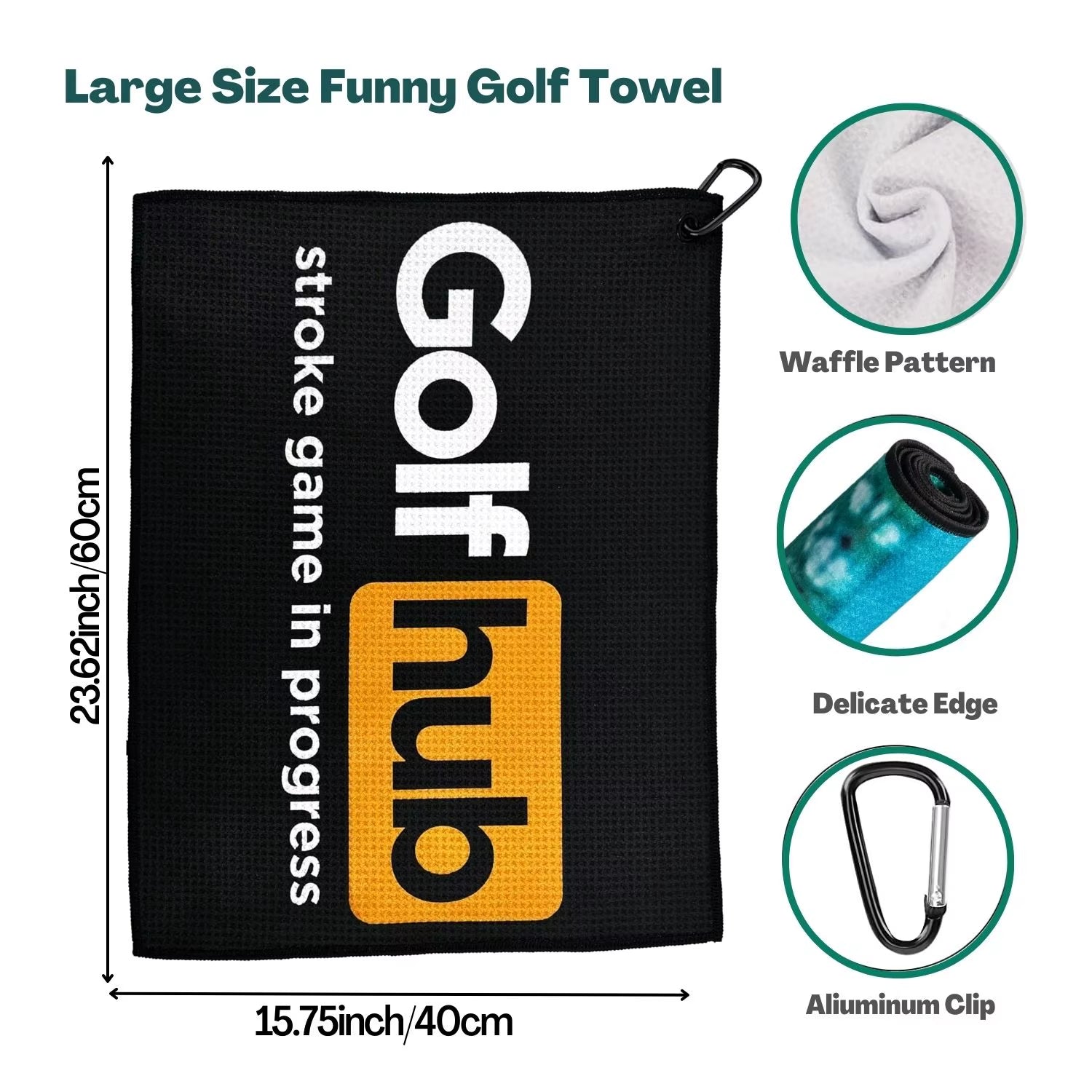Golfhub Microfiber Towel