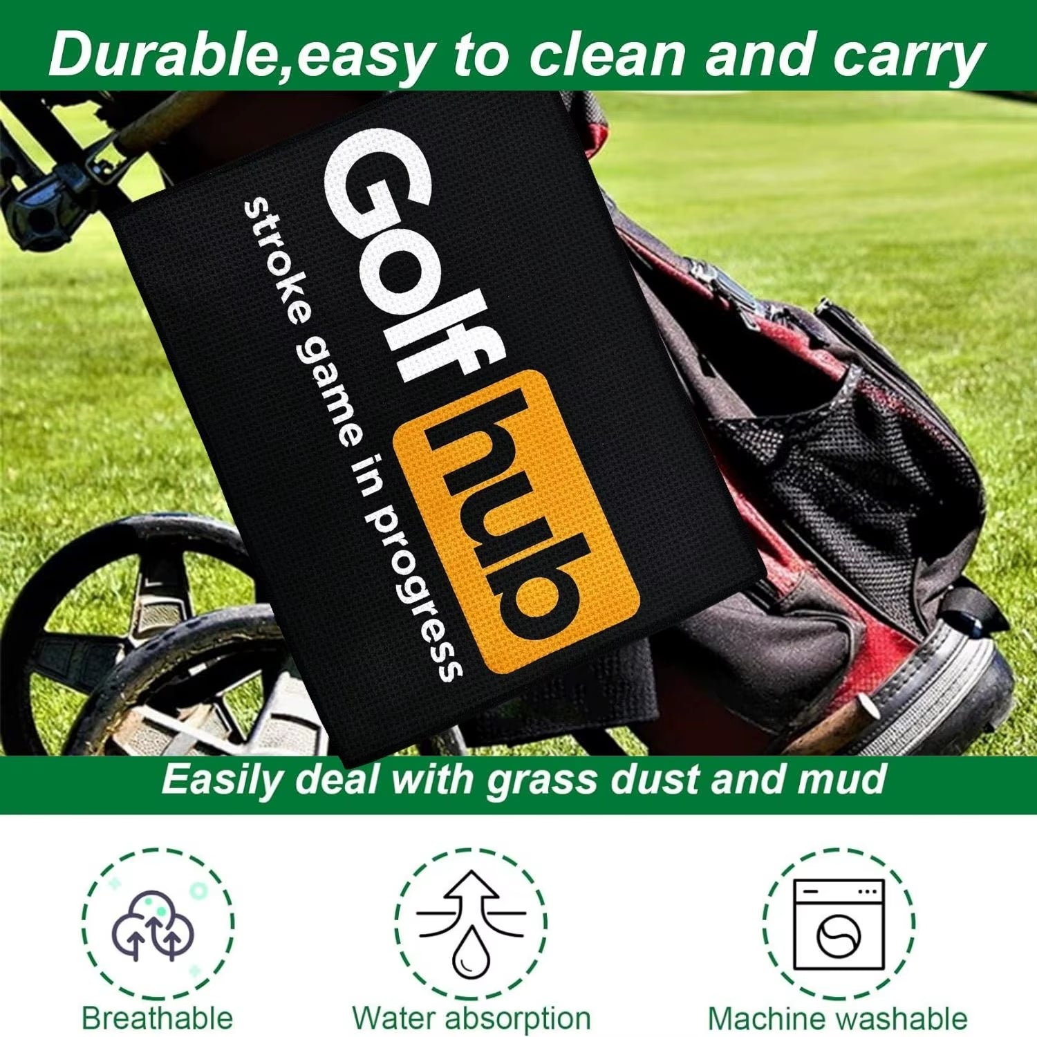 Golfhub Microfiber Towel