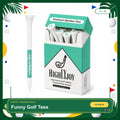 Funny Golf Tees for Men 18 Pack 3 1/4'' | Cool Golf Accessories for Men, Funny Golf Gifts for Men & Him, Unique Golf Birthday Gifts for Men